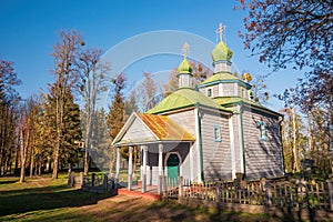 Historic Wooden Church of John the Theologian in Pereiaslav, Ukraine