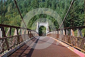 Historical Alexandra Bridge Fraser River