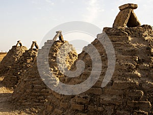 Historical and ancient Beehive houses in Sanliurfa,Turkey