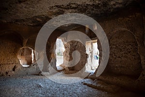 Historical ancient City of Dara ruins at Mardin, Turkey