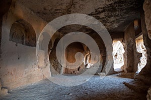 Historical ancient City of Dara ruins at Mardin, Turkey