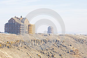 Historical Ani Ruins and Winter Landscapes, Kars
