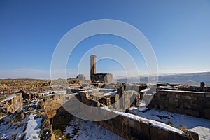 Historical Ani Ruins and Winter Landscapes, Kars