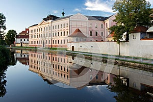 Historical architecture of Ceske Budejovice town