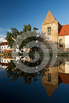 Historical architecture of Ceske Budejovice town