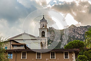 Historical architecture at Limone sul Garda, Italy