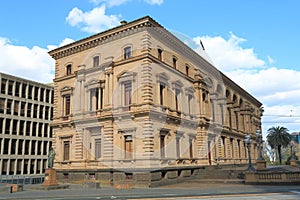 Historical Architecture Old Treasury Building Melbourne Australia