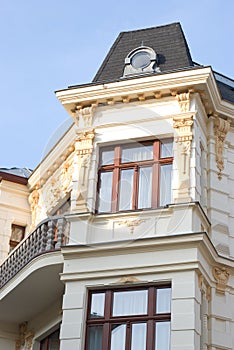 historical architecture in Teplice, Czech republic