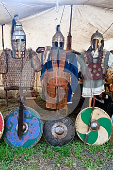 Historical armor clothing