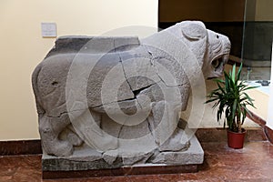 Historical Artifacts in Istanbul Archaeology Museum, Turkey