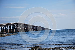 Historical Bridge at the Overseas Highway, Florida Keys