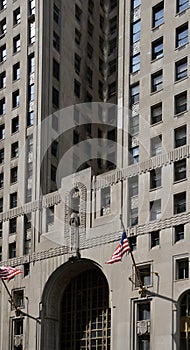 Historical Building in Downtown Detroit, Michigan