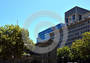 Historical Building in Downtown Portland, Oregon