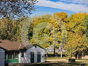 Historical building in the Floyd Lamb Park