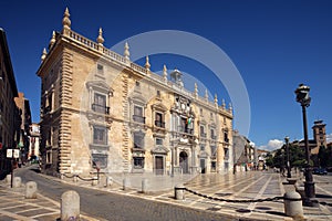 Historical building in Granada, Spain photo