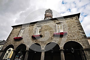 Historical building in Kilkenny downtown, Ireland