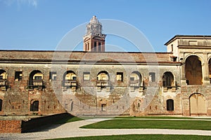 Historical building in Mantova, Italy