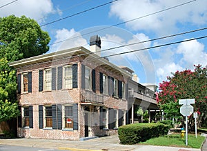 Historical Building in the Old Town of Savannah, Georgia