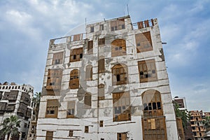 Historical village Al Balad, Jeddah - Saudi arabia photo