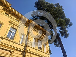 Historical building in Opatia, Croatia