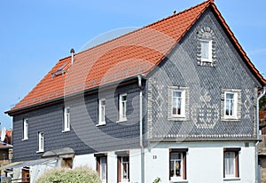 Historical Building in the Reesort Bad Berka, Thuringia