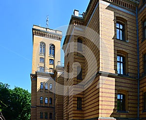 Historical Building in Science Park Albert Einstein on the Hill Telegrafenberg, Potsdam, Brandenburg