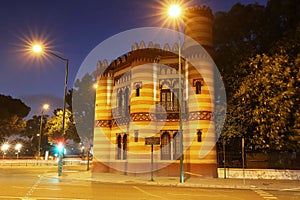 The historical building of tourisme office in Seville, Spain.