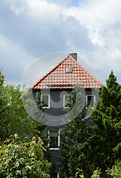 Historical Building in the Town of St. Andreasberg, Lower Saxony