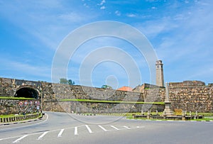 Historical buildings & architecture inside the Galle Dutch fort