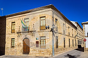 Historical buildings in Baeza, Spain photo