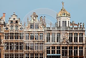 Historical Buildings of Brussels Grand Place