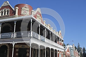 Historical buildings in Fremantle Perth Western Australia