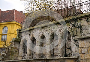 Historical buildings in Hildesheim, Gerrmany, Moritzberg