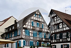 Historical Buildings in the Old Town of Gengenbach, Baden - Wuerttemberg