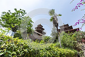 Historical buildings in Patan Nepal