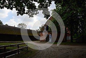 Historical Buildings on Peacock Island in Spring, Wannsee, Zehlendorf, Berlin