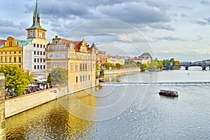 Historical Buildings in Prague, Czech Republic