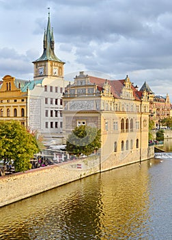 Historical Buildings in Prague, Czech Republic