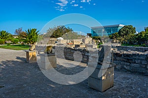 Historical buildings at Qala Ethnographic Complex in Azerbaijan