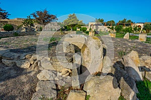 Historical buildings at Qala Ethnographic Complex in Azerbaijan