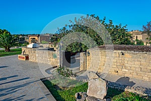 Historical buildings at Qala Ethnographic Complex in Azerbaijan
