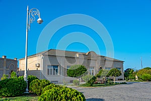 Historical buildings at Qala Ethnographic Complex in Azerbaijan