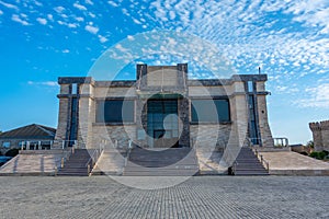 Historical buildings at Qala Ethnographic Complex in Azerbaijan