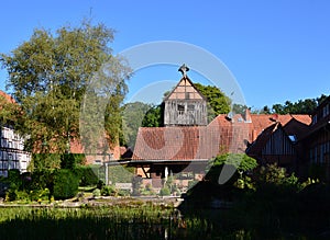 Historical Buildings in the Village Wienhausen, Lower Saxony