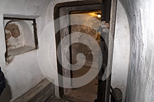 Historical Bunker antigas door in rome