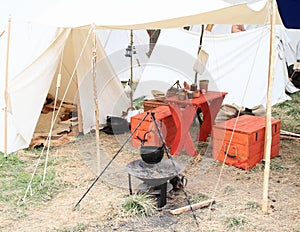 Historical camp photo