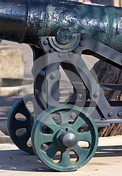 Historical cannon in Gibraltar