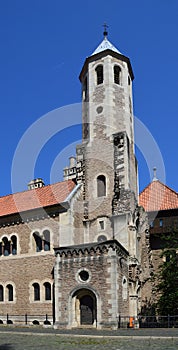 Historical Castle Dankwarderode in the Old Town of Braunschweig, Lower Saxony