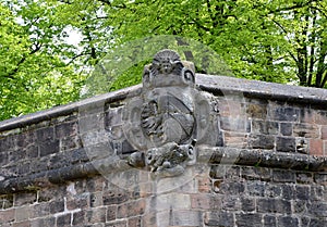 Historical Castle in the Old Town of Nuremberg, Franconia, Bavaria