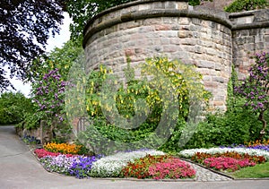 Historical Castle in the Old Town of Nuremberg, Franconia, Bavaria